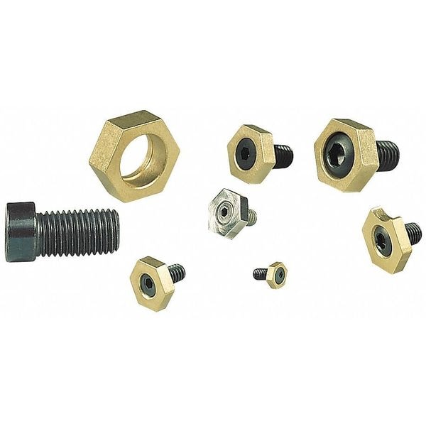 Mitee-Bite Products Fixture Clamps, Cam Action, M6, 12mm, PK4 - 50205