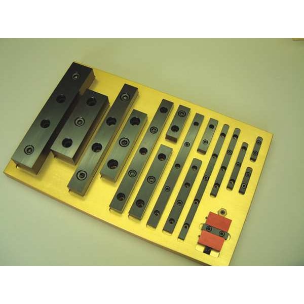 Mitee-Bite Products Locating Rail, 12mm x 250mm x 15mm - 83240