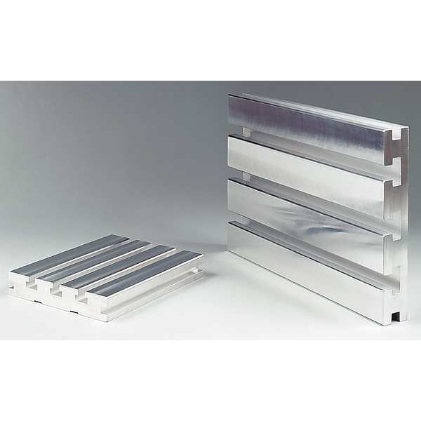 Mitee-Bite Products Sub Plates, Alumn, 1-31/64H.x9W.x24D. in. - 22924