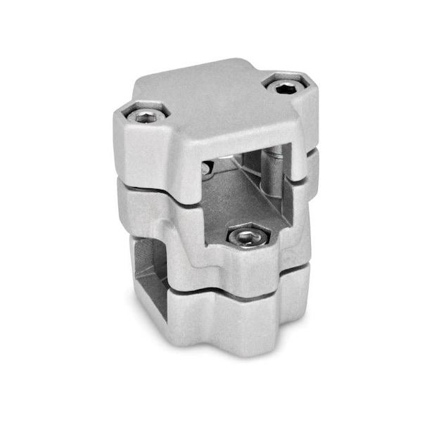 J.W. Winco GN134-V30-V30-50-2-BL 2-Way Connector Clamp - 134-V30-V30-50-2-BL
