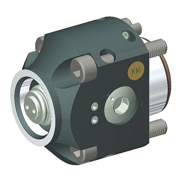 Km Systems Clamp, LATHE KM40 2 FLANGE MOUNT SIDE - KM40CL2NSEF