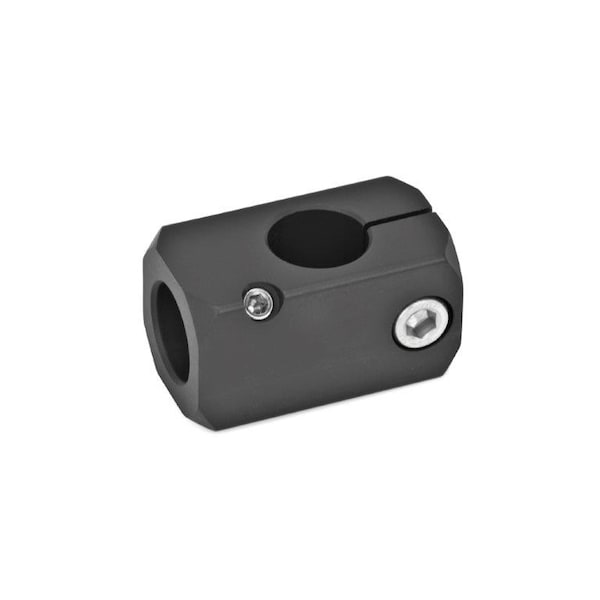 J.W. Winco GN476-B8-B8-A-ELS 2-Way T-Connector Clamp - 476B8B8AELS