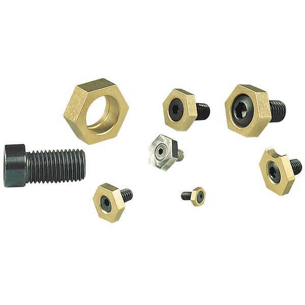 Mitee-Bite Products Fixture Clamps, Cam Action, 5/16-18, PK12 - 10201