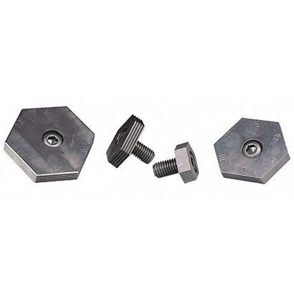 Mitee-Bite Products Series 9 Clamp, 19 to 24 Serrated, M12 - 95145