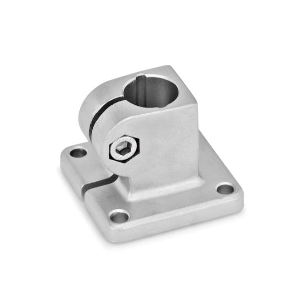 J.W. Winco GN162-B16-2-NI Base Plate Connector Clamp - 162-B16-2-NI