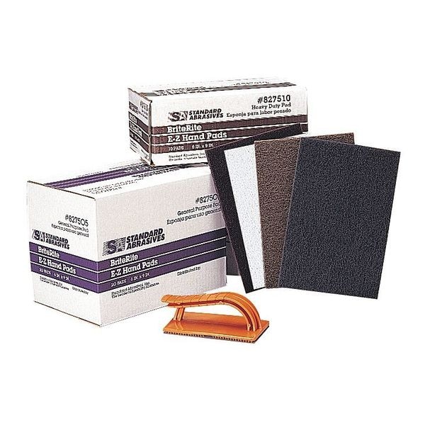 Soporte de almohadilla de lijar Standard Abrasives, de mano, color naranja, ultra fino - 7000121661