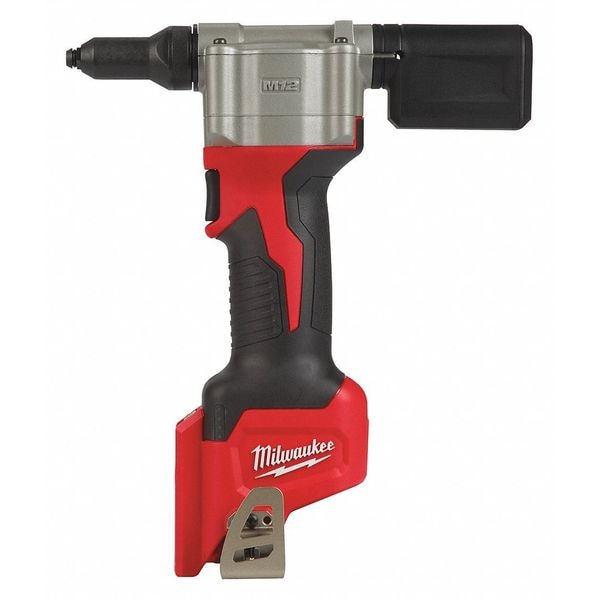 Milwaukee Tool M12 Rivet Tool, 1 1/2 in Stroke, 1/8 in Blind Rivet Diameter, Bare Tool - 2550-20