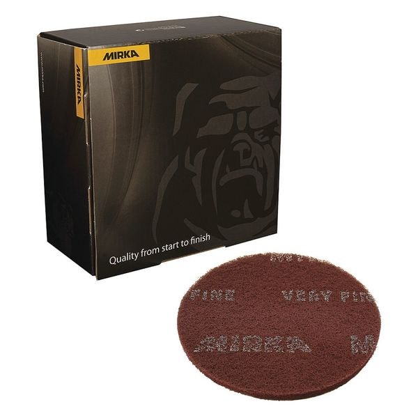 Mirka Scuff Pad, Disco de 6", VF P360, Paquete de 10 - 18-241-447
