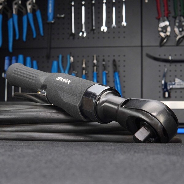 Emax Air Ratchet, Extreme Duty, 1/2 In.Drv, Extended H - EATRTH5S1P