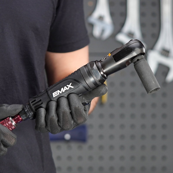Emax Air Ratchet, Industrial, 3/8 In.Drv, 12CFM, 1/4 In.NP - EATRT03S1P