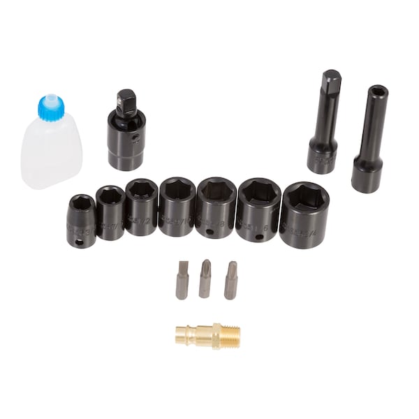 Steelman 3/8" Drive Air Ratchet 16-Piece Kit - 130K