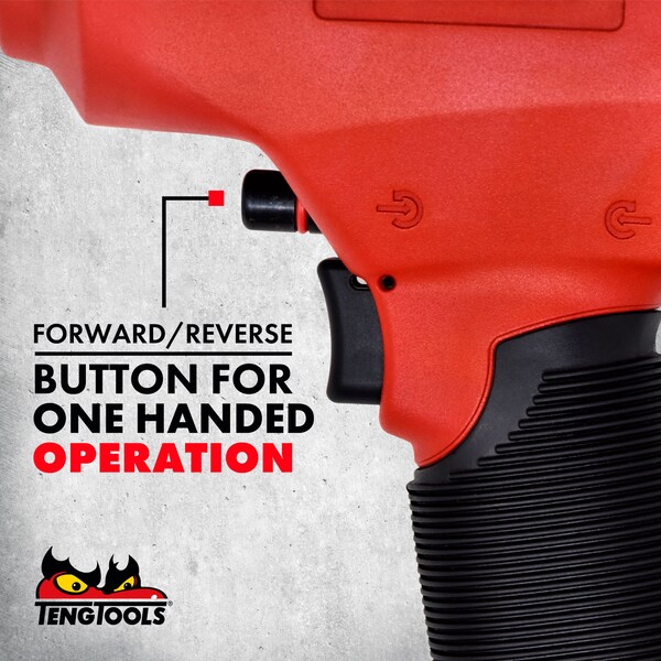 Teng Tools 3/8" Drive Reversible High Torque Aluminum Air Impact - ARWM38
