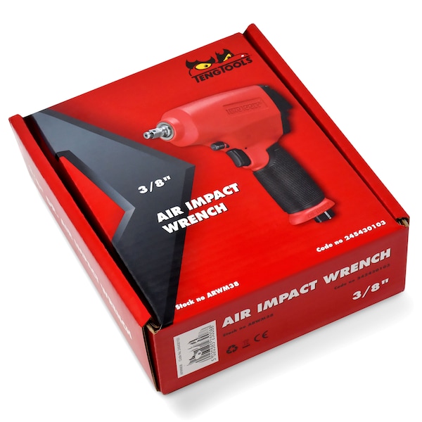 Teng Tools 3/8" Drive Reversible High Torque Aluminum Air Impact - ARWM38