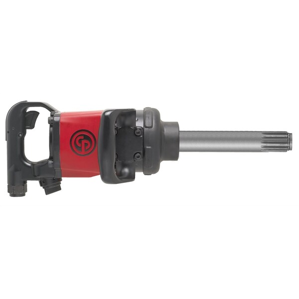 Chicago Pneumatic Heavy Duty Impact Wrench W/ 6" Extension/#5 Spline, 1" Drive - CPT7782-SP6
