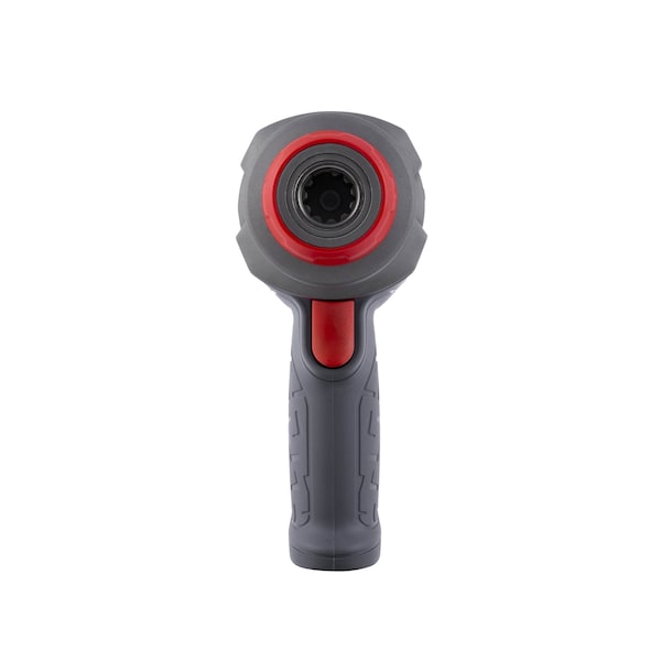 Ingersoll-Rand DXS2 1/2" Air Impact Wrench, 2" Ext Anvil, Quiet, 1500ft-lb, Titanium Hammercase, Friction Ring - 2236QTIMAX-2