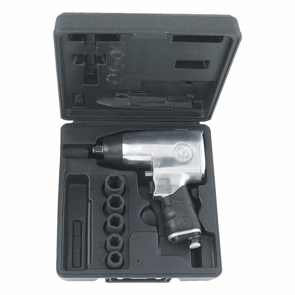 Chicago Pneumatic 1/2" Pistol Grip Impact Wrench Metric Kit 425 ft.-lb. - CP734HKM