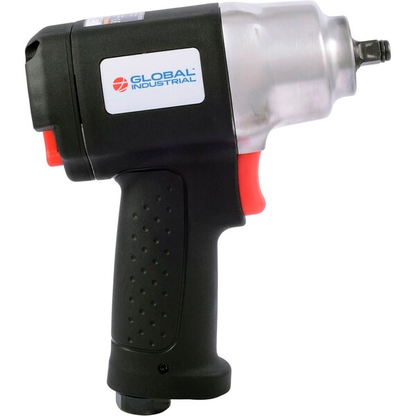 Global Industrial Composite Air Impact Wrench, 3/8in Drive Size, 350 Max Torque - 133705