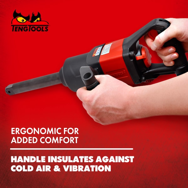 Teng Tools 1" Drive Reversible Pneumatic Composite Air Impact Wre - ARWM11S