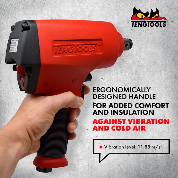 Teng Tools 3/4" Drive Reversible High Torque Aluminum Air Impact - ARWM34