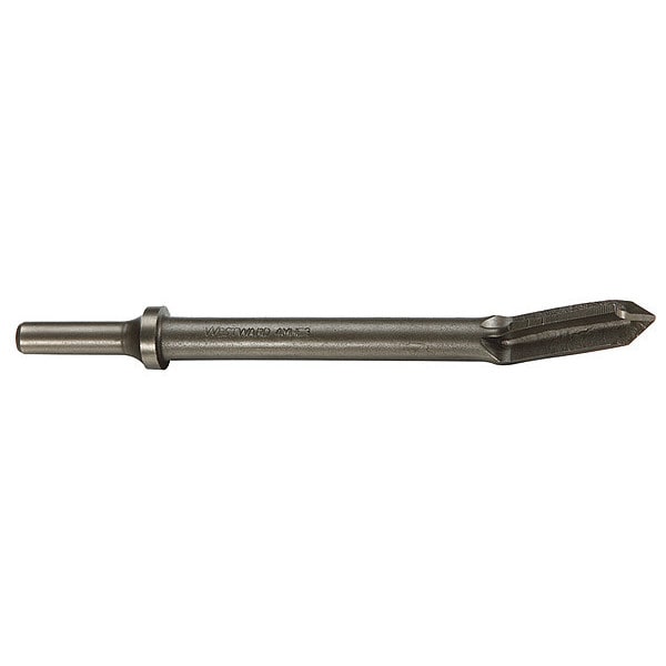 Westward Muffler Splitter Chisel, 0.401 In., 7-1/2 - 4MHE3
