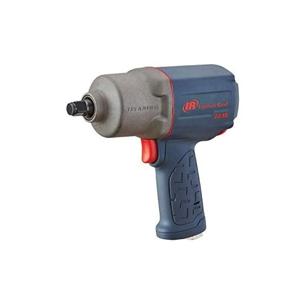 Ingersoll-Rand 1/2 Air Impact Wrench, 1350 ft-lbs Nut-busting Torque, Pistol Grip, Titanium Hammercase - IRT2235TIMAX