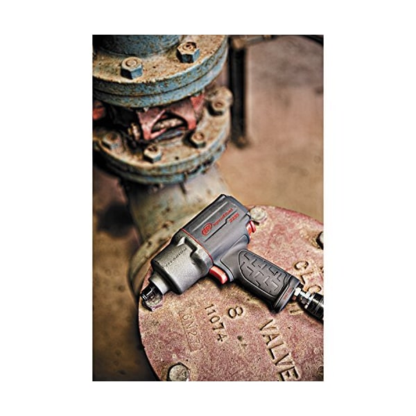 Ingersoll-Rand 1/2 Air Impact Wrench, 1350 ft-lbs Nut-busting Torque, Pistol Grip, Titanium Hammercase - IRT2235TIMAX