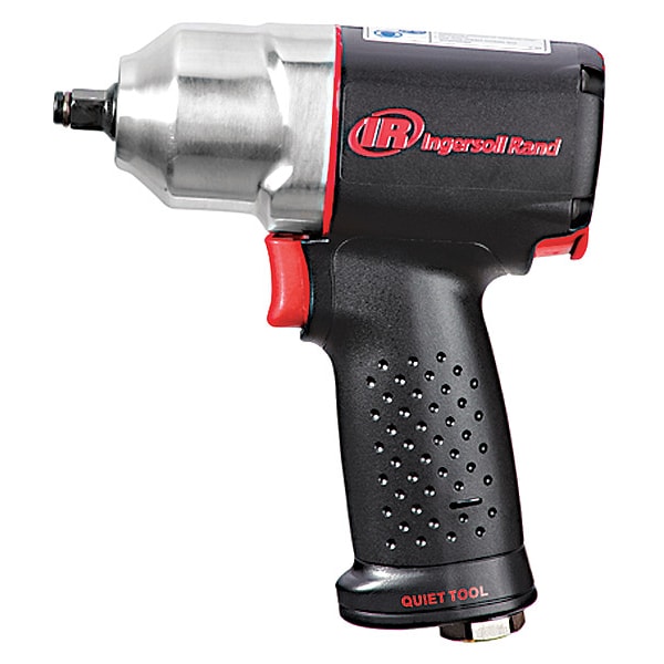 Ingersoll-Rand 3/8" Air Impact Wrench, Quiet, 300 ft-lbs Max Reverse Torque - 2115QXPA