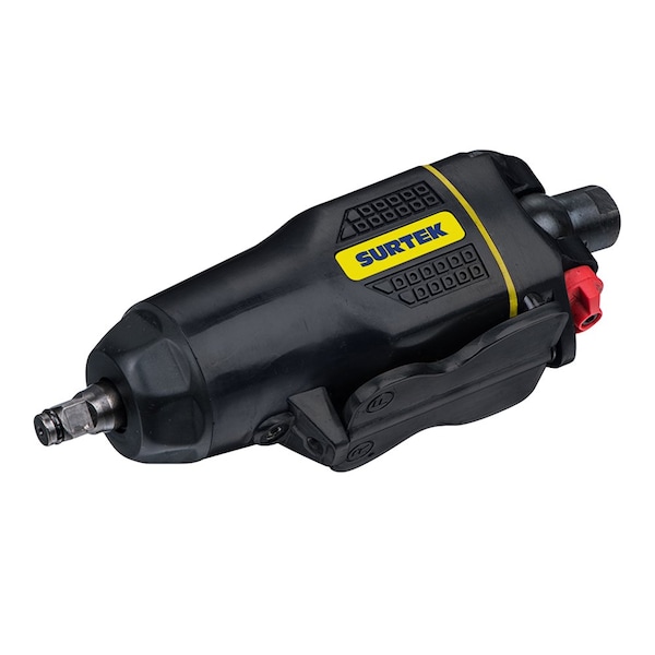Surtek 3/8in Drive Impact Wrench Pneumatic Gun Twin Hammer System 86 Ft-Lb - PI438