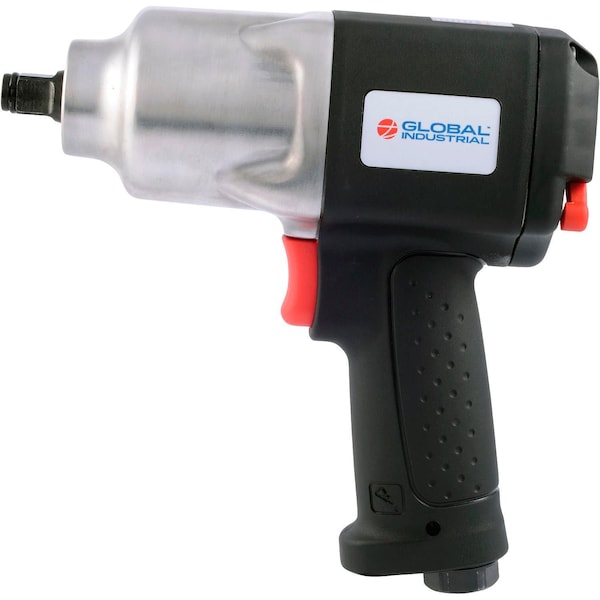 Global Industrial Composite 1/2 Drive Air Impact Wrench, 1000 Max Torque - 133707