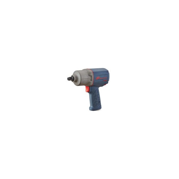 Ingersoll-Rand 1/2in Air Impact Wrench, 1350 ft-lb, Titanium Hammercase, Friction Ring, Pistol - 2235TIMAX