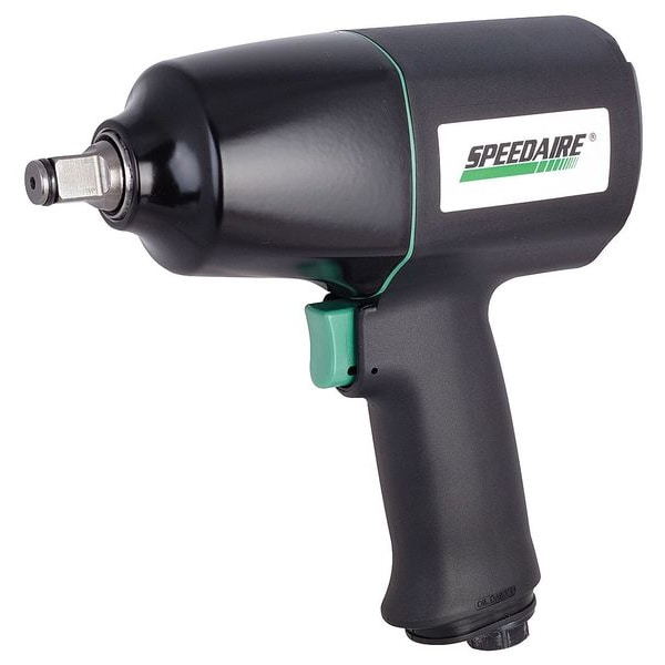 Speedaire Air Impact Wrench, 1/2 In Drive - 21AA58
