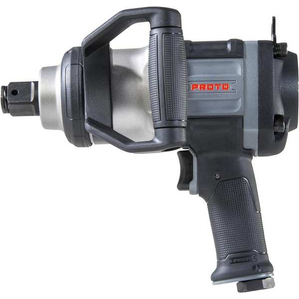 Proto Inline Air Impact Wrench, 12 cfm, 1", Free Speed: 5000 rpm - J199WP