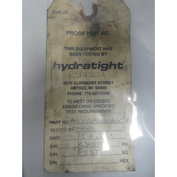 Hydratight HYDRAULIC TORQUE WRENCH 1IN IMPACT WRENCH - RSL4SDSA