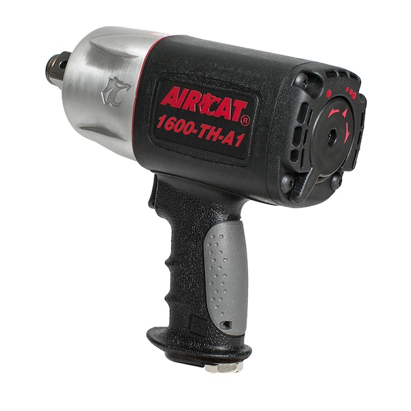 Aircat 1" Composite Pistol Grip Impact Wrench - 1600-TH-A1