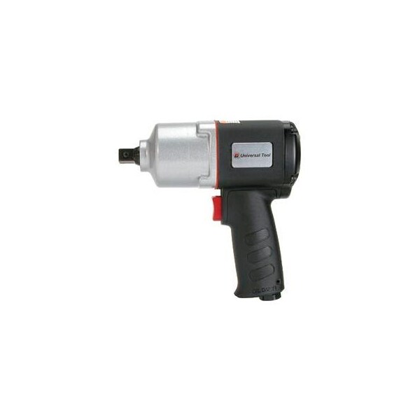 Florida Pneumatic Universal Tool Air Impact Wrench, 1/2" Drive Size, 725 Max Torque - UT8160R-1
