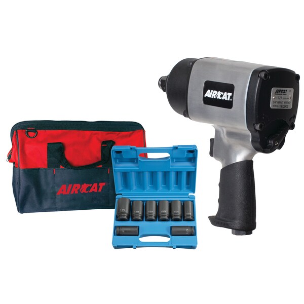 Aircat Aircat 3/4" Impact Wrench Kit, 1777K - 1777K
