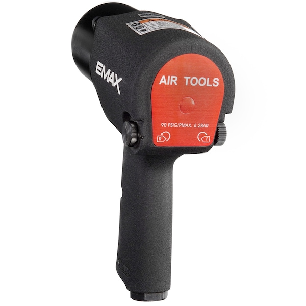 Emax Impact Wrench, Twin Hammr, 1/2 In.Drv, 500 ft. - EATIW05S1P