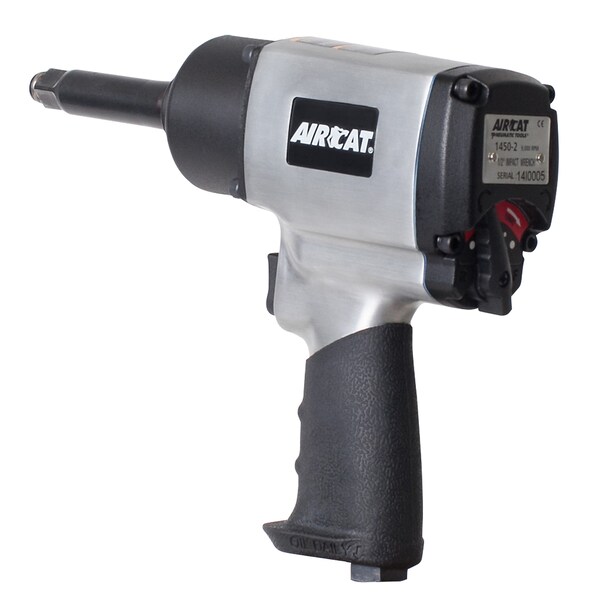 Aircat Airat 1/2" Impact Wrench With 2" Extended Anvil - 1450-2