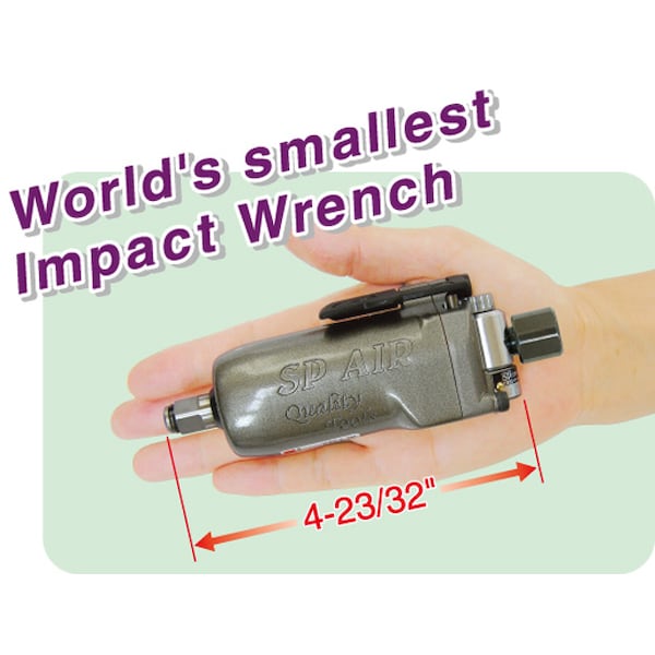 Sp Air 3/8" Baby Butterfly Impact Wrench - SP-1850