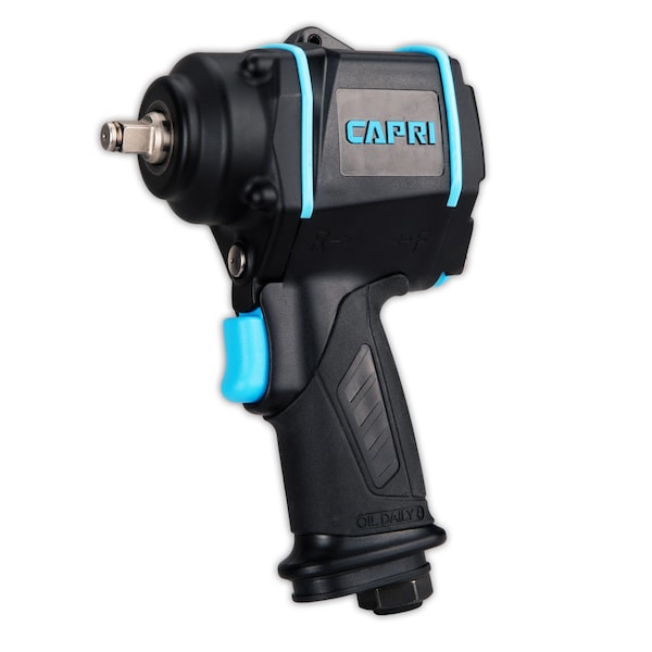 Capri Tools 3/8 in Stubby Air Impact Wrench, 320 ft.-lb. - CP35100