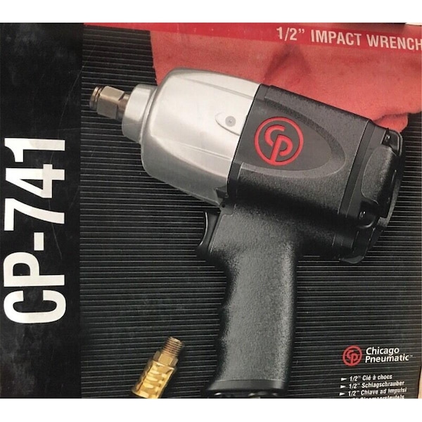 Tinkertools 0.5 in. High Power Drive Ultra Duty Air Impact Wrench - TI3584786