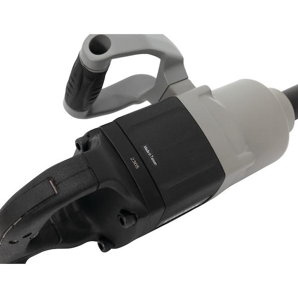 Steelman 1'' Drive Heavy-Duty 2000 ft-lb Twin Hammer Impact Wrench with 6'' Anvil, Black and Gray - 61223