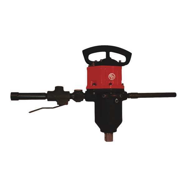 Chicago Pneumatic 1-1/2 Inch Air Impact Wrench T-Handle, Max Torque Reverse 9220 ft. lbf, 4000 RPM, Double Rocking Dog - CP6130-T70
