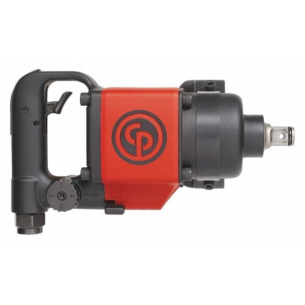 Chicago Pneumatic 3/4 Inch Air Impact Wrench, D-Handle, Max Torque Reverse 1300 ft. lbf, 6600 RPM, Twin Hammer - CP6763-D18D