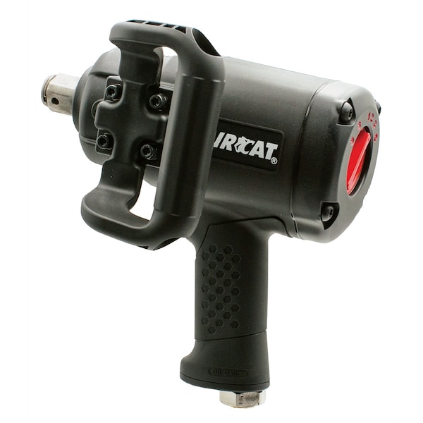 Aircat Low Weight Pistol Grip Impact Wrench, 1In - ACA1870-P