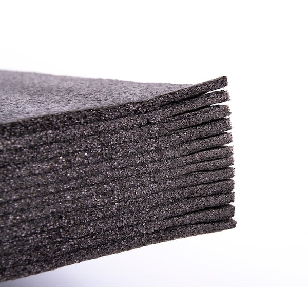 5S Supplies ECONO FOAM  Black 24in x 48in x 30 MM thick Layered Foam for Kaizen Projects - ECONO-2X4-BLACK-30MM