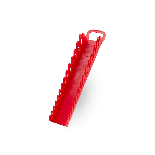 Tekton 14-Tool Stubby Combination Wrench Holder (Red) - OWP21214
