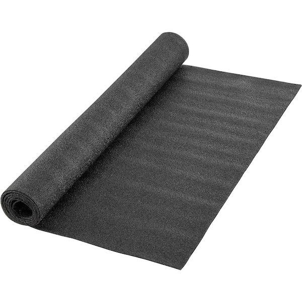 Global Industrial Custom Cut Drawer Liner Roll, 60L x 24W x1/4H. Black Foam - 534845