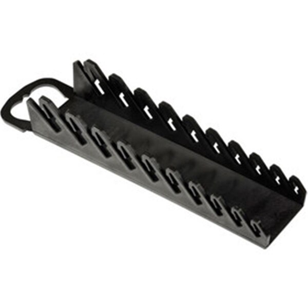 Home Improvement Black Stubby Gripper 11-Wrench Organizer - HO2997814