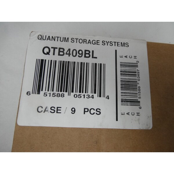 Quantum Storage Tip Out Bin Blue 2-13/16In X 3In X 2-3/8In Tool Box 9PK - QTB409BL